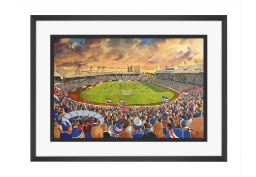 Ibrox Stadium 'Yesteryear' Fine Art Print - Rangers Football Club Ibrox Stadium 'Yesteryear' Fine Art Print - Rangers Football Club